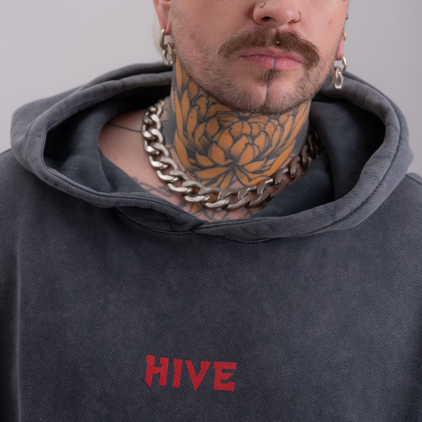 FRONT ROW WARRIOR HOODIE RED