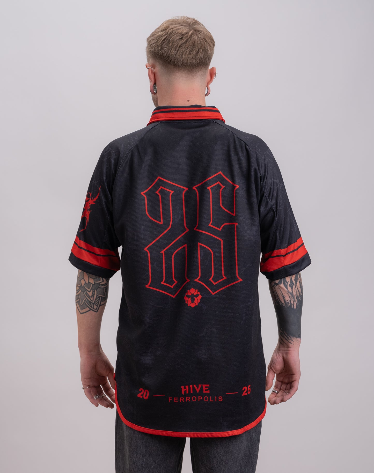 037 - RETRO BLACK/ RED