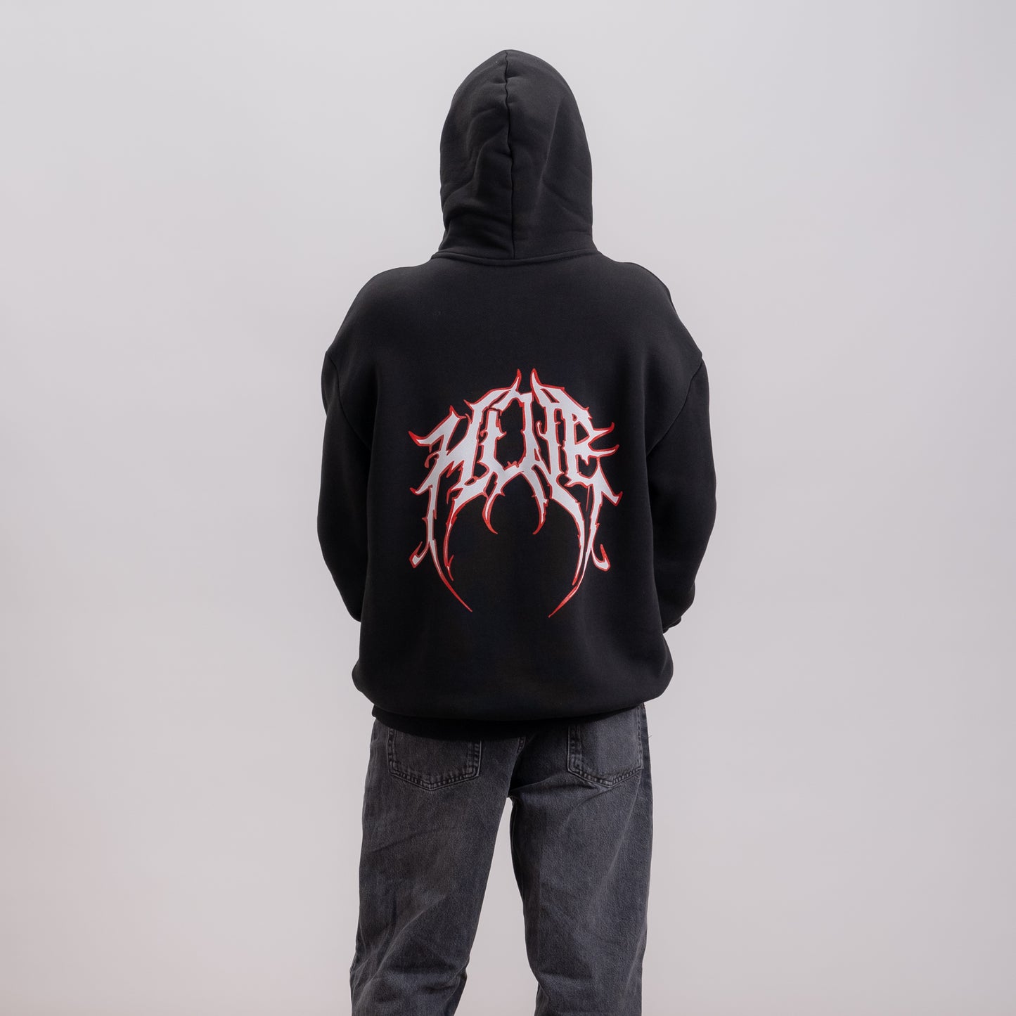 012 - TRIBAL WHITE (hoodie)