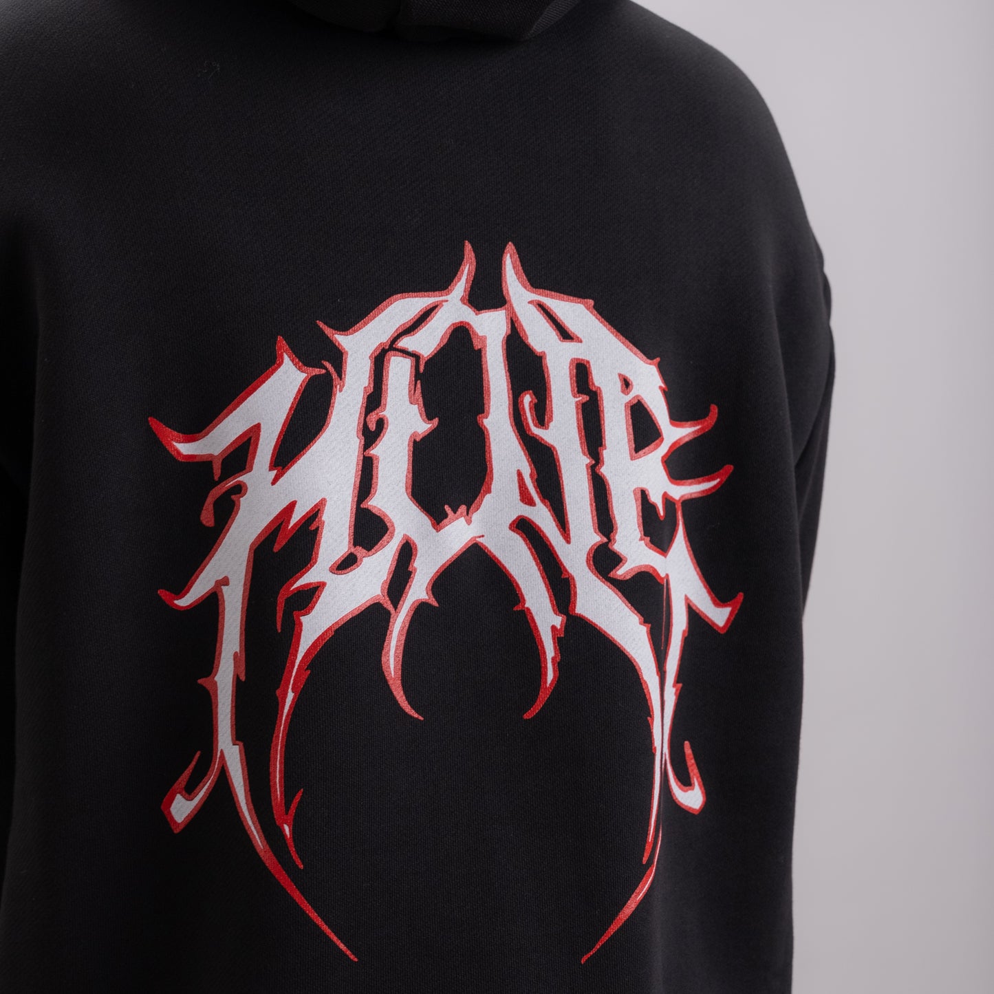 012 - TRIBAL WHITE (hoodie)